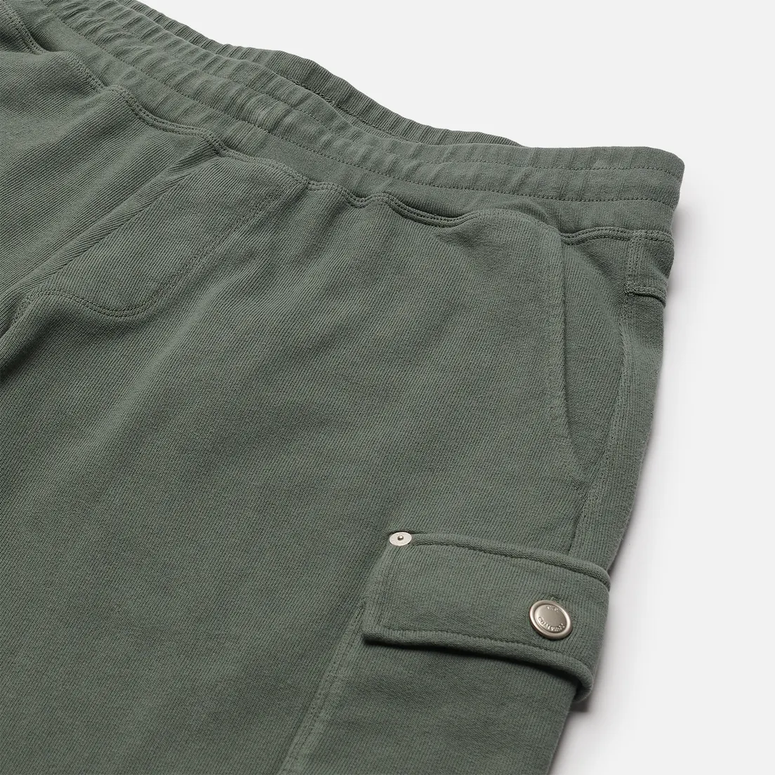 C.P. Company Мужские шорты Open End Fleece Garment Dyed Lens