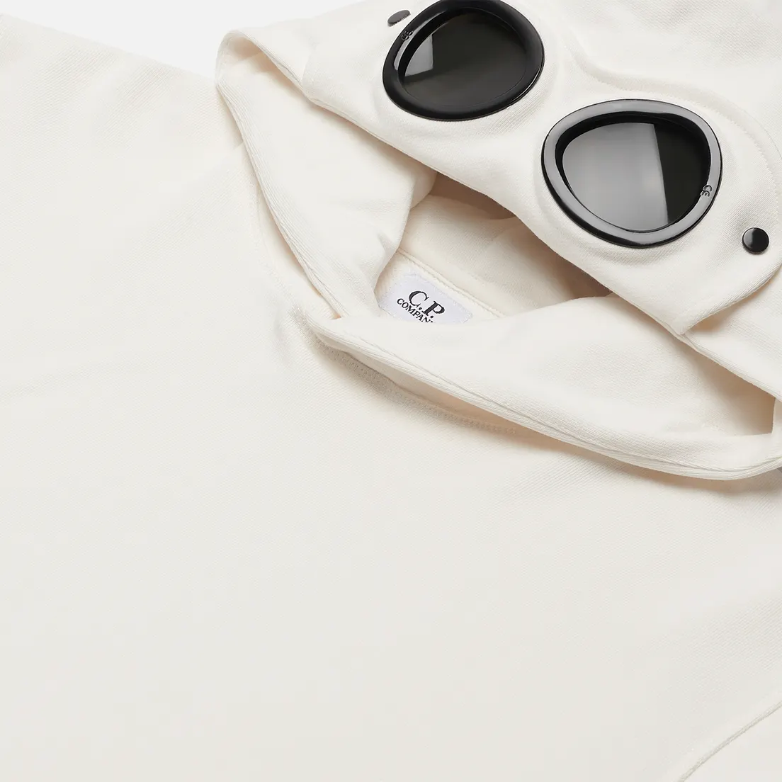 C.P. Company Мужская толстовка Diagonal Fleece Hooded Goggle