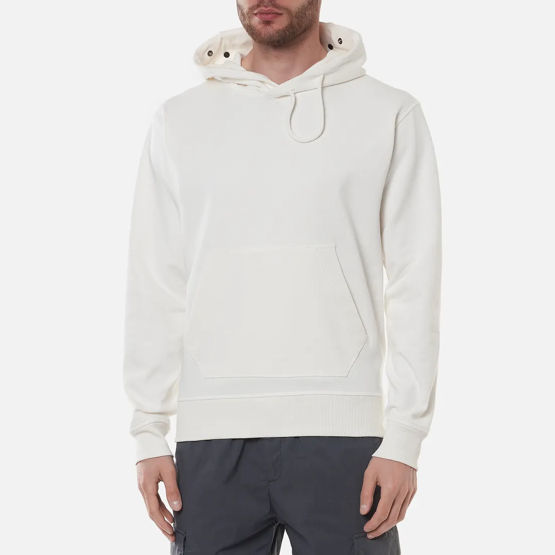 C.P. Company Мужская толстовка Diagonal Fleece Hooded Goggle