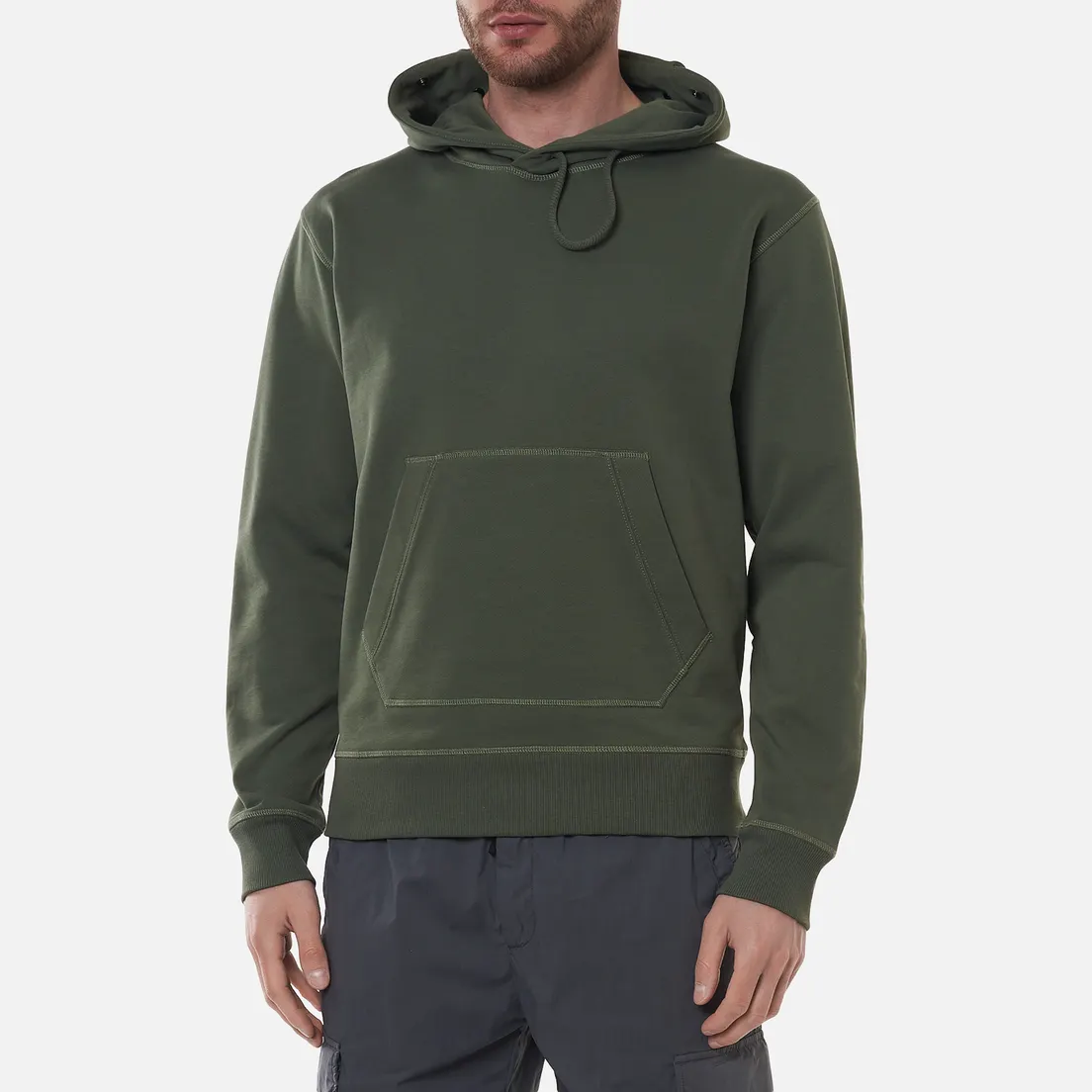 C.P. Company Мужская толстовка Diagonal Fleece Hooded Goggle