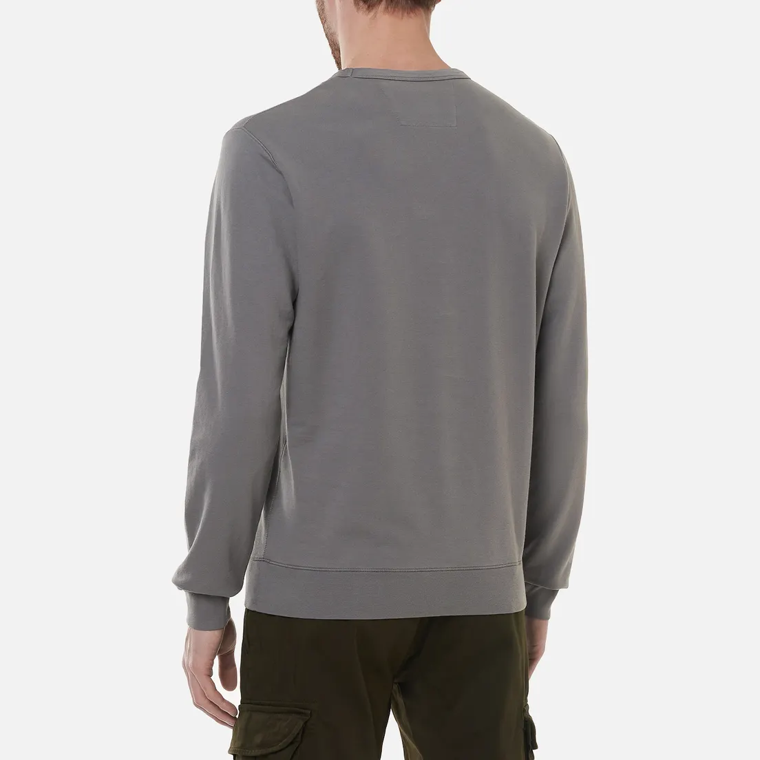 C.P. Company Мужская толстовка Light Fleece Mixed Garment Dyed Chest Logo