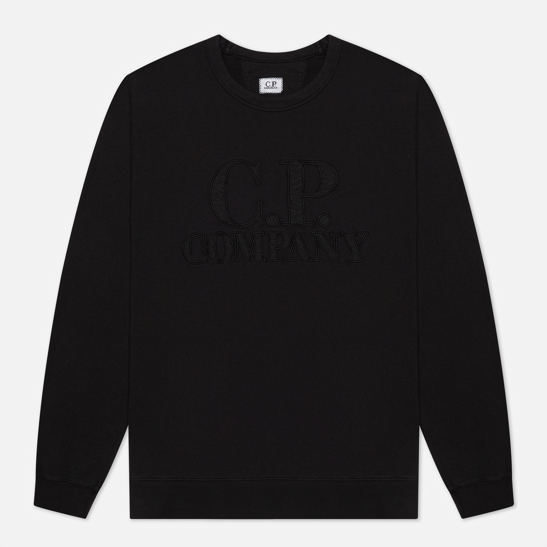 C.P. Company Мужская толстовка Light Fleece Mixed Garment Dyed Chest Logo