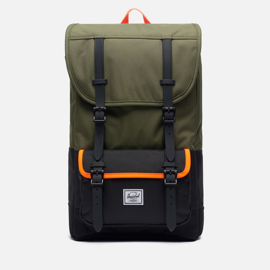 Рюкзак Herschel Supply Co. Little America Pro Ivy Green/Black/Shocking Orange