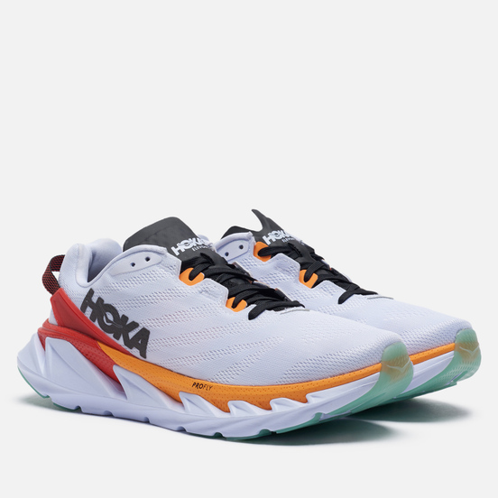 Мужские кроссовки Hoka One One Elevon 2 White/Blazing Orange
