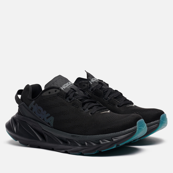 Женские кроссовки Hoka One One Elevon 2 Black/Dark Shadow