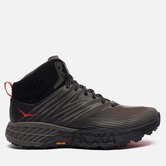 Мужские кроссовки Hoka One One Speedgoat Mid 2 Gore-Tex Anthracite/Dark Gull Grey