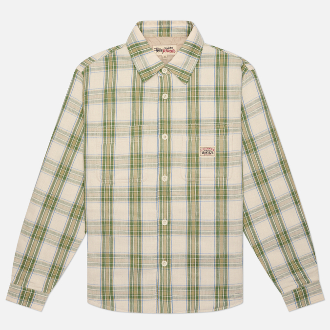 Мужская рубашка Stussy Lau Plaid Overshirt