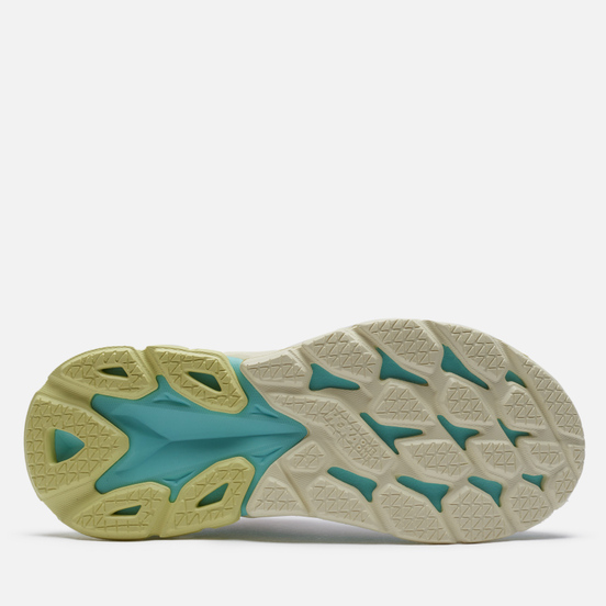Женские кроссовки Hoka One One Clifton EDGE Blanc De Blanc/Blue Tint