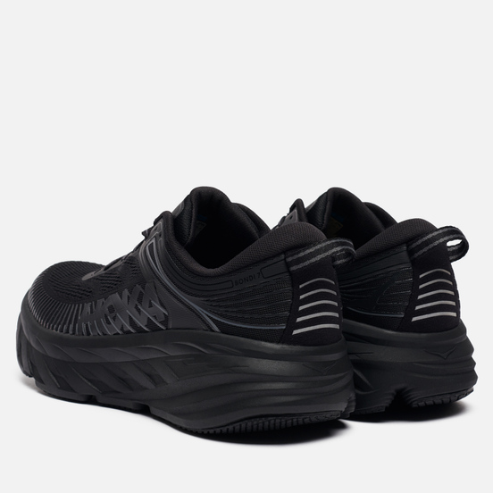 Мужские кроссовки Hoka One One Bondi 7 Black/Black