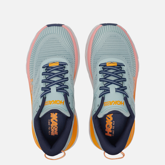 Женские кроссовки Hoka One One Bondi 7 Blue Haze/Black Iris