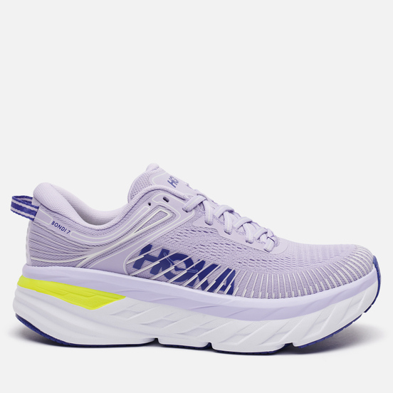 Женские кроссовки Hoka One One Bondi 7 Purple Heather/Clematis Blue