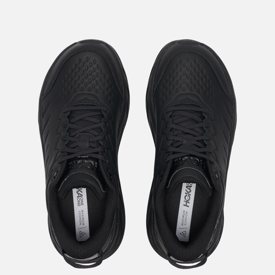 Мужские кроссовки Hoka One One Bondi Slip Resistant Black/Black