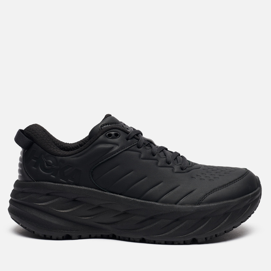 Мужские кроссовки Hoka One One Bondi Slip Resistant Black/Black