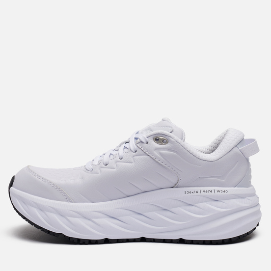 Женские кроссовки Hoka One One Bondi Slip Resistant White