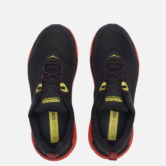 Мужские кроссовки Hoka One One Challenger ATR 6 Gore-Tex Black/Green Sheen