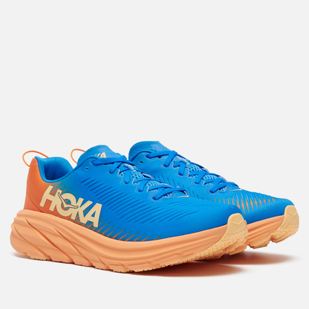 фото Мужские кроссовки hoka one one rincon 3, цвет синий, размер 41.5 eu