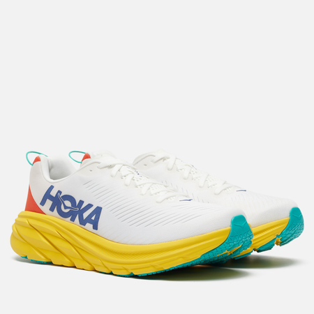 фото Мужские кроссовки hoka one one rincon 3, цвет белый, размер 41.5 eu