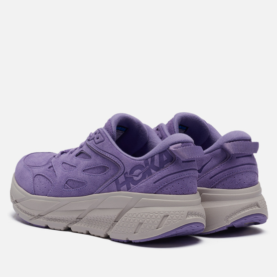 Кроссовки Hoka One One Clifton Suede Chalk Violet/Lilac Ash
