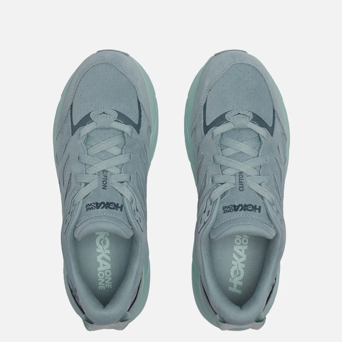Hoka One One Мужские кроссовки Clifton Suede