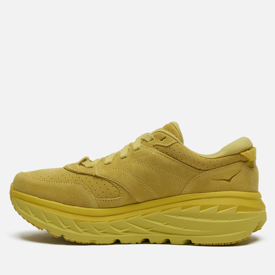 Мужские кроссовки Hoka One One Bondi Suede Celery/Lima Bean