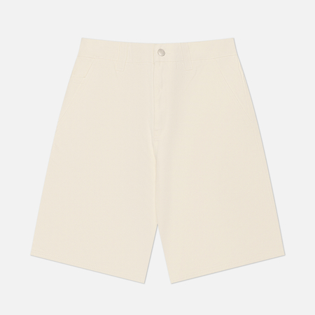 Мужские шорты Stussy Canvas Work, цвет белый, размер 30