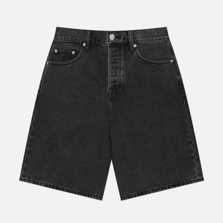 Мужские шорты Stussy Big Ol' Denim, цвет чёрный