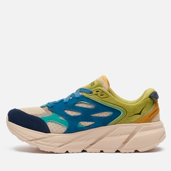 Кроссовки Hoka One One Clifton Suede Multi/Shifting Sand