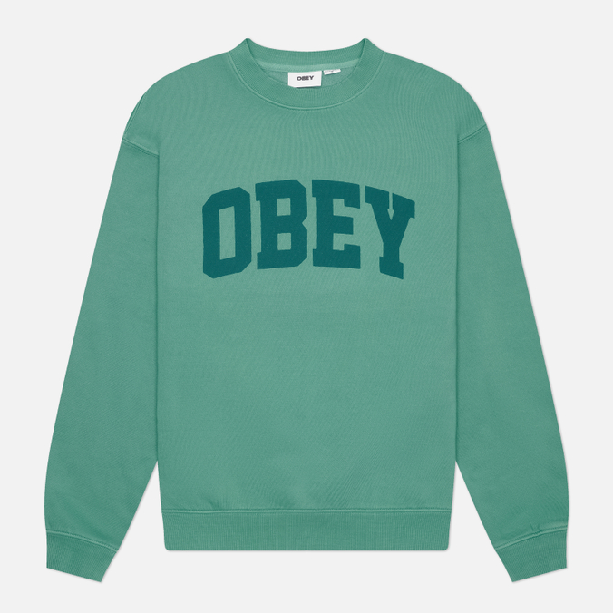 Мужская толстовка OBEY Collegiate Pigment Crewneck