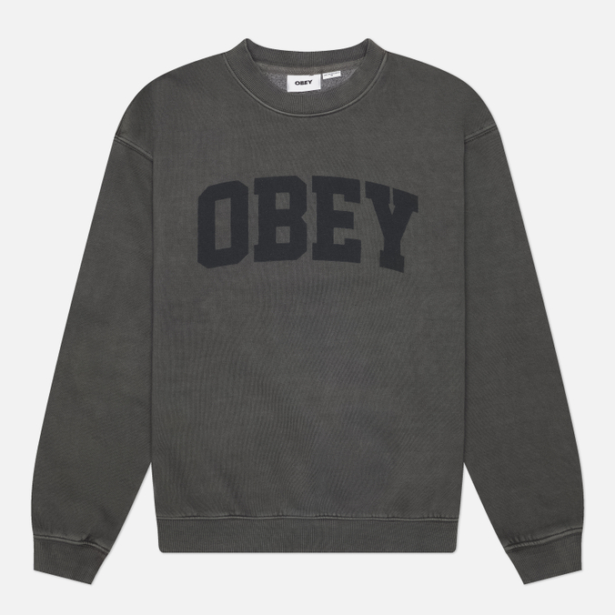 Мужская толстовка OBEY Collegiate Pigment Crewneck
