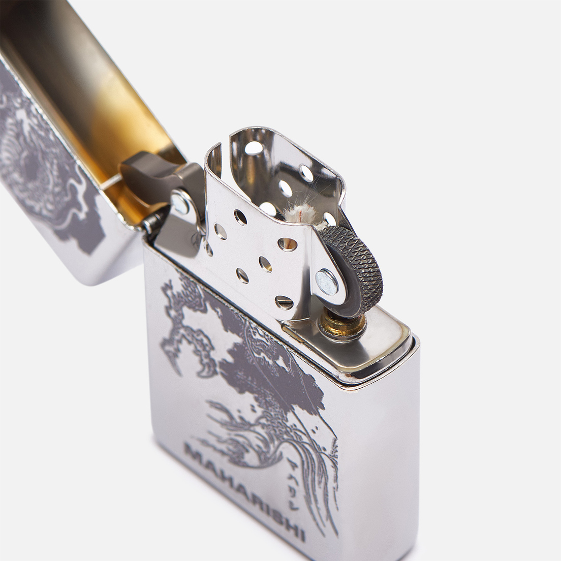maharishi Зажигалка x Zippo Fire Dragon Engraved