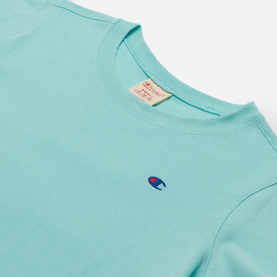 Champion Reverse Weave Женская футболка C Logo Crew Neck Cropped