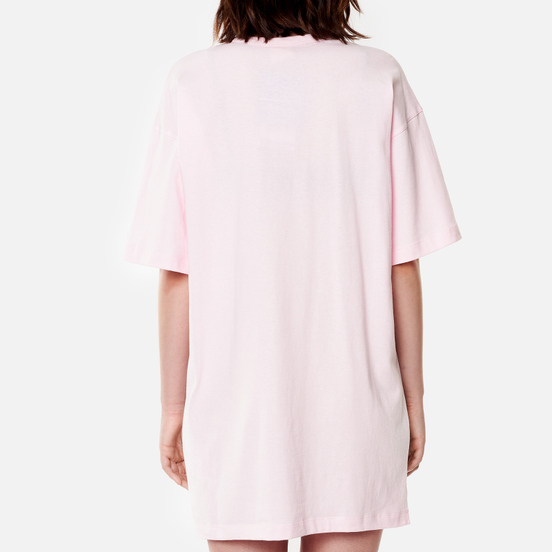 Женское платье Champion Reverse Weave Small Script Logo Midi Baby Pink