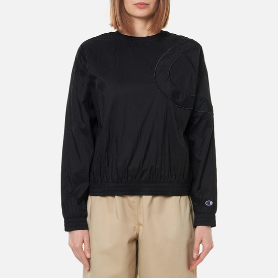 Женская толстовка Champion Reverse Weave Oversized C Logo Track Black