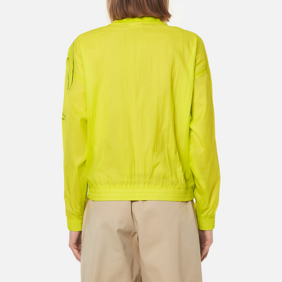 Женская толстовка Champion Reverse Weave Oversized C Logo Track Fluorescent Lime