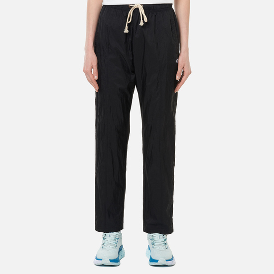 Женские брюки Champion Reverse Weave Tape Detail Slim Fit Track Black