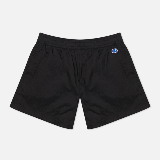 Женские шорты Champion Reverse Weave Tape Detail Track Black