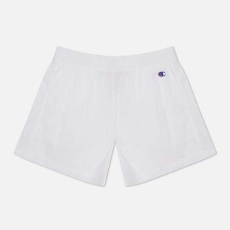 Женские шорты Champion Reverse Weave Tape Detail Track, цвет белый, размер XS