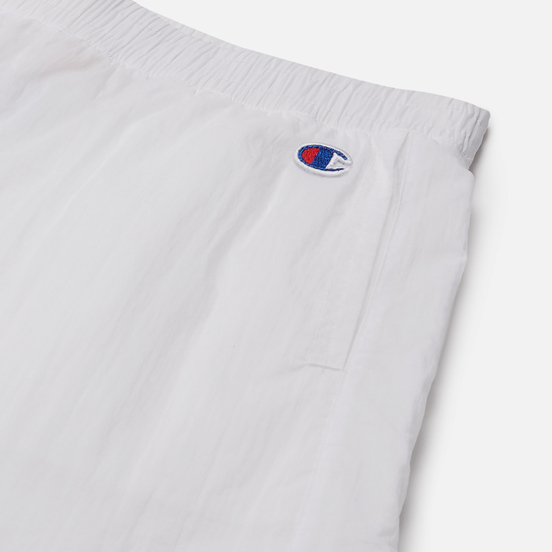 Женские шорты Champion Reverse Weave Tape Detail Track White