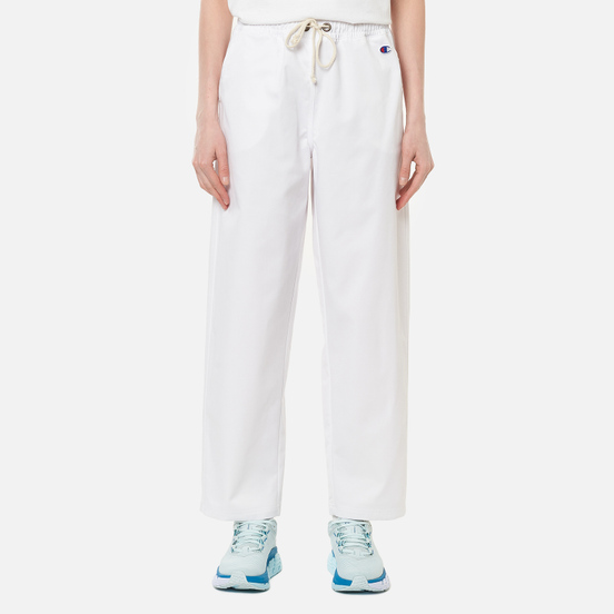 Женские брюки Champion Reverse Weave Woven Tapered Chino White
