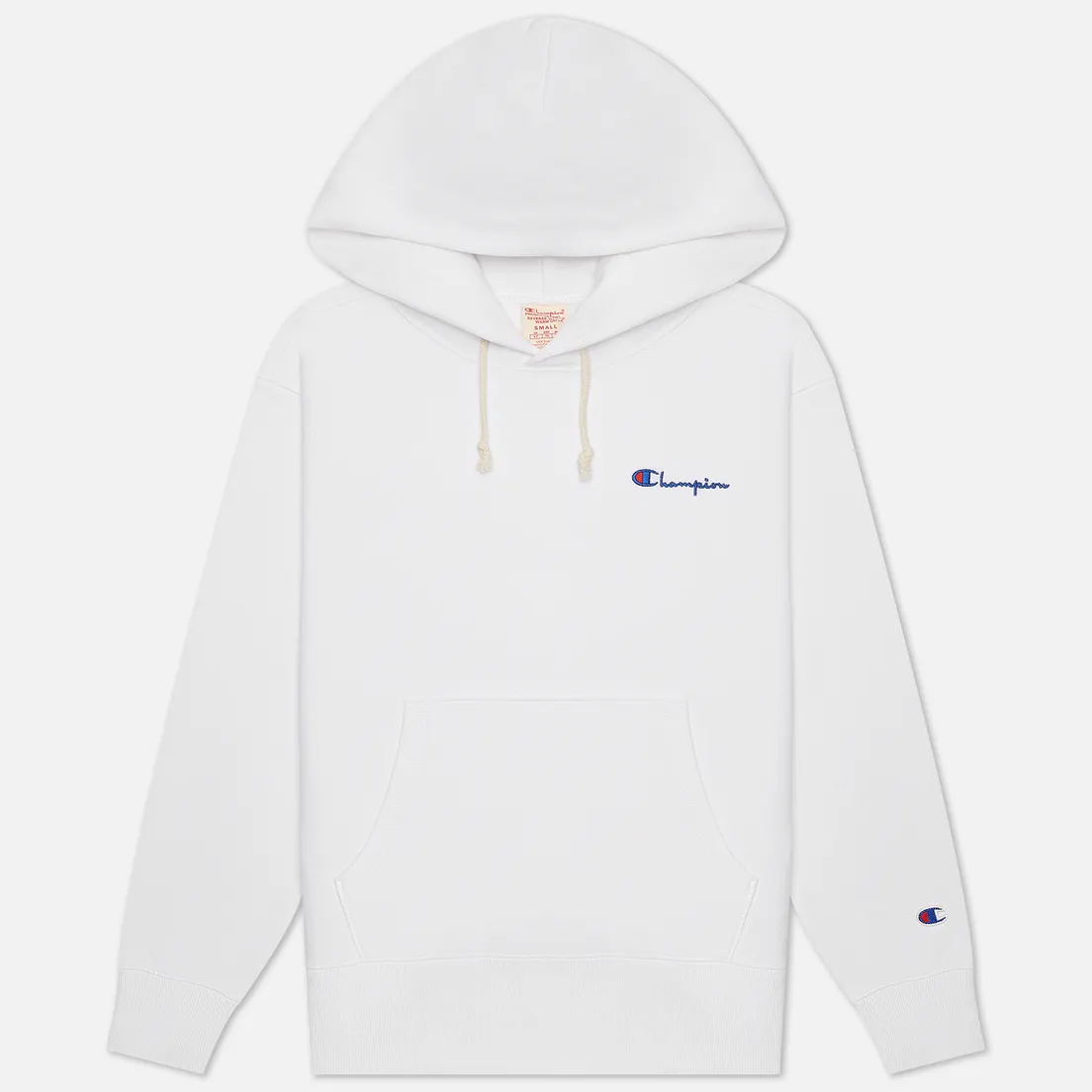 Champion Reverse Weave Женская толстовка Small Script & Logo Sleeve Hoodie