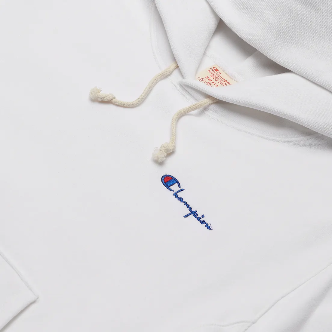 Champion Reverse Weave Женская толстовка Small Script & Logo Sleeve Hoodie