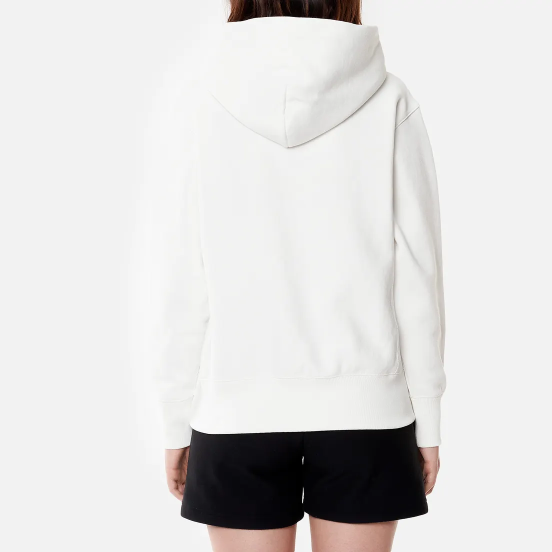 Champion Reverse Weave Женская толстовка Small Script & Logo Sleeve Hoodie