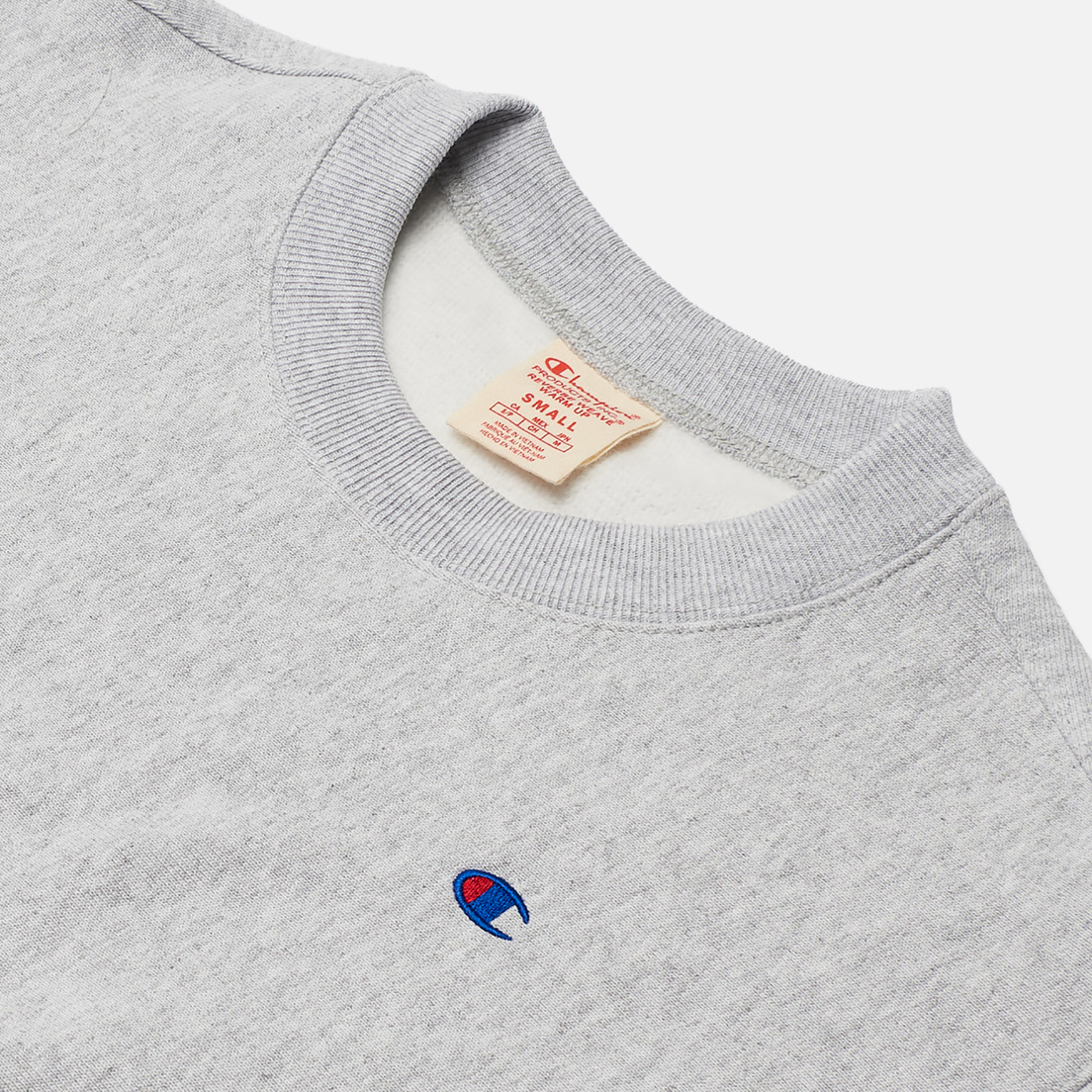 Champion Reverse Weave Женская толстовка Small Logo Chest And Sleeve Crew Neck