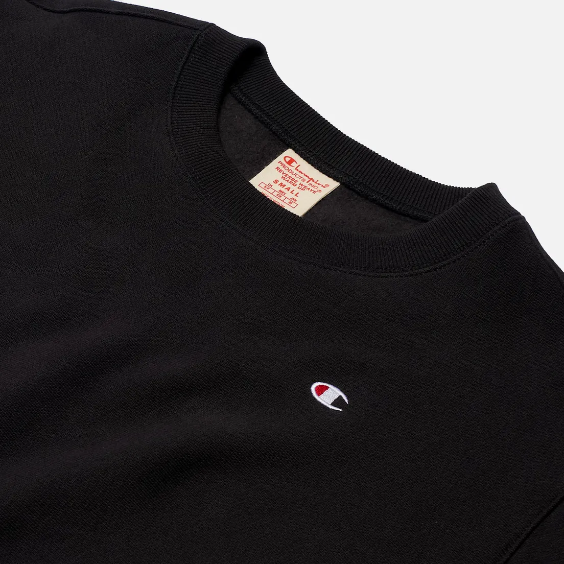 Champion Reverse Weave Женская толстовка Small Logo Chest And Sleeve Crew Neck