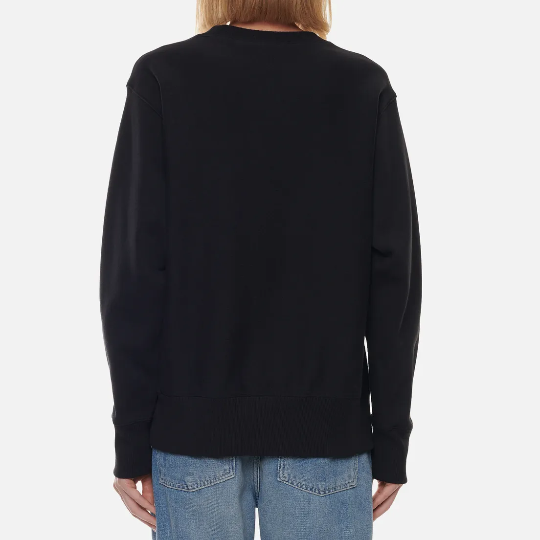 Champion Reverse Weave Женская толстовка Small Logo Chest And Sleeve Crew Neck