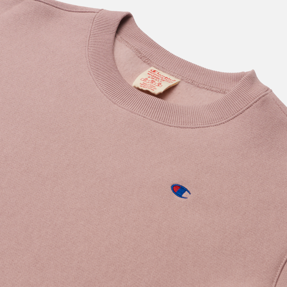Champion Reverse Weave Женская толстовка Small Logo Chest And Sleeve Crew Neck