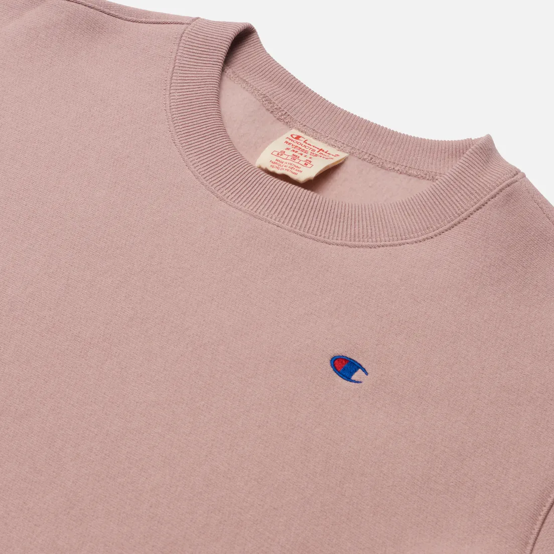 Champion Reverse Weave Женская толстовка Small Logo Chest And Sleeve Crew Neck