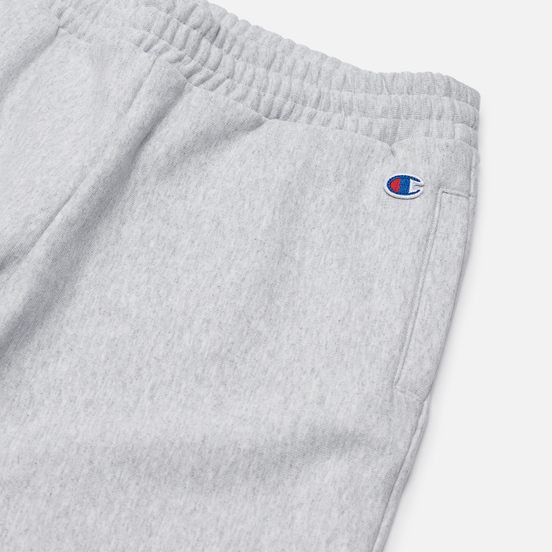 Женские брюки Champion Reverse Weave Ribbed Cuffed Stretch Joggers Light Grey