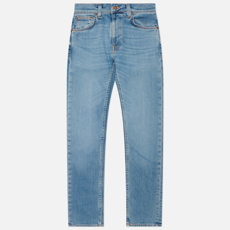 Мужские джинсы Nudie Jeans Lean Dean, цвет голубой, размер 32/32
