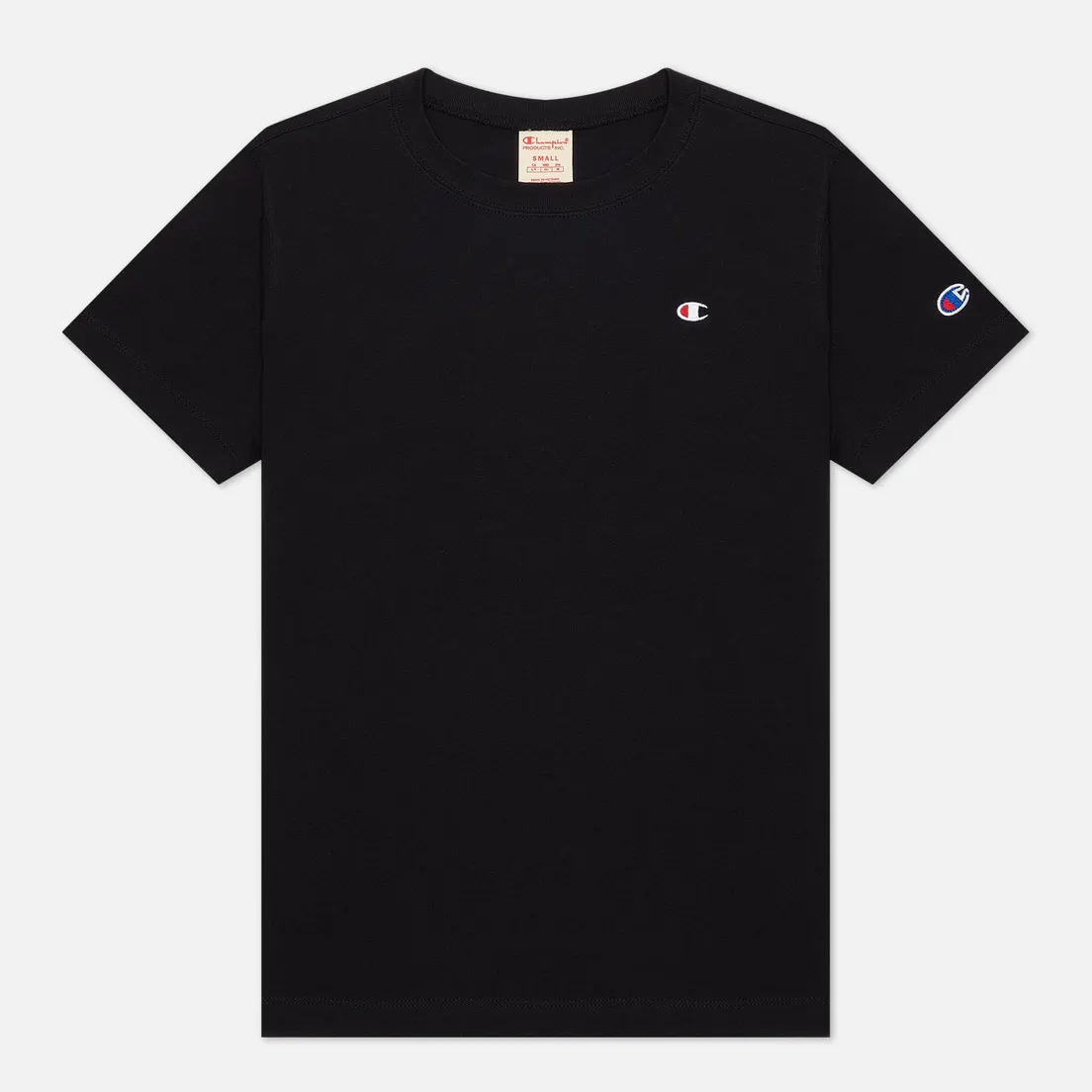 Champion Reverse Weave Женская футболка Embroidered C Logo Chest And Sleeve